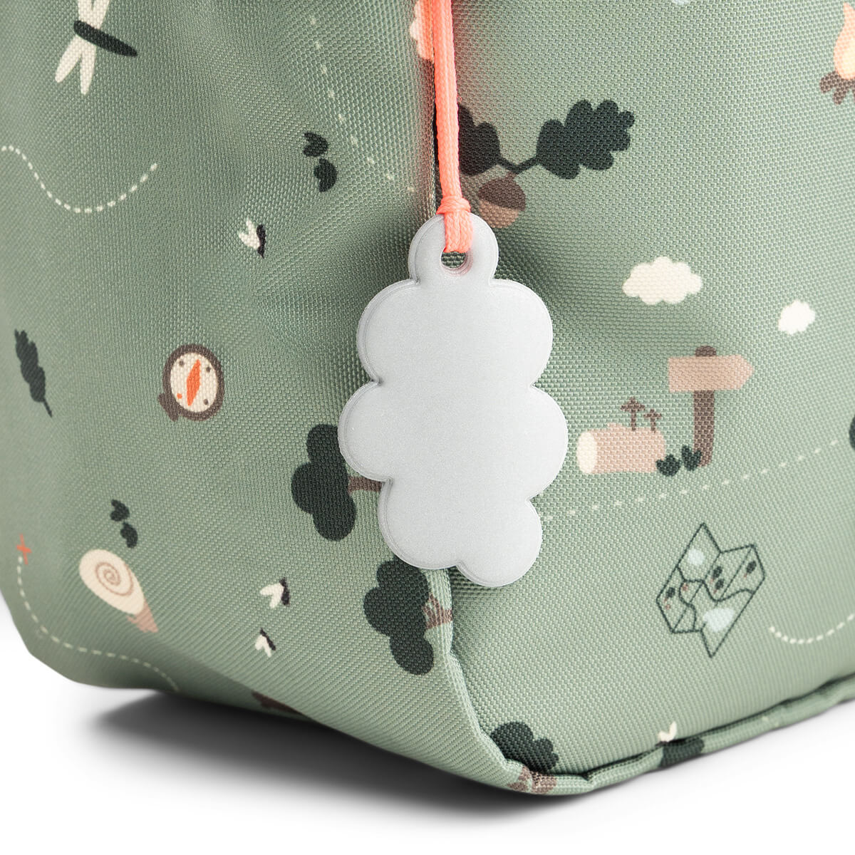 Mochila Infantil Tiny Trails Verde 7,5L - Done By Deer