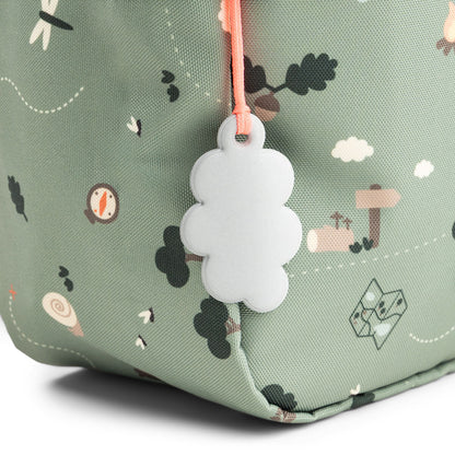 Mochila Infantil Tiny Trails Verde 7,5L - Done By Deer