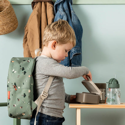 Mochila Infantil Tiny Trails Verde 7,5L - Done By Deer