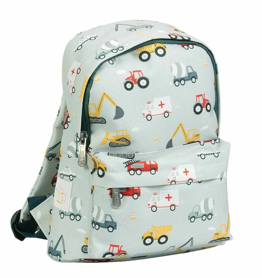 Mochila Infantil Vehículos - A Little Lovely Company