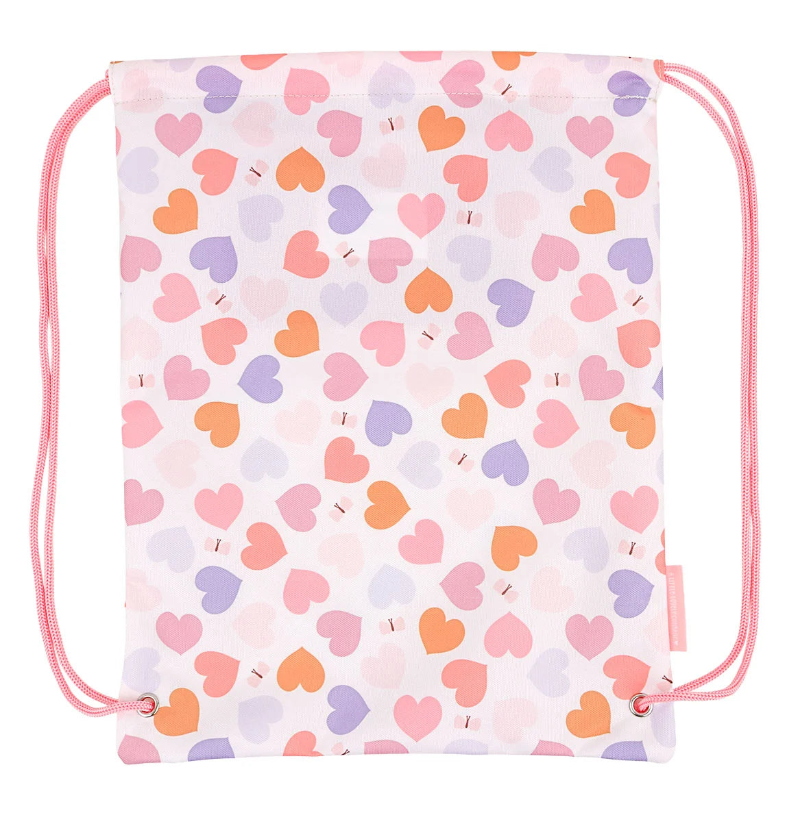 Mochila Saco Corazones - A Little Lovely Company