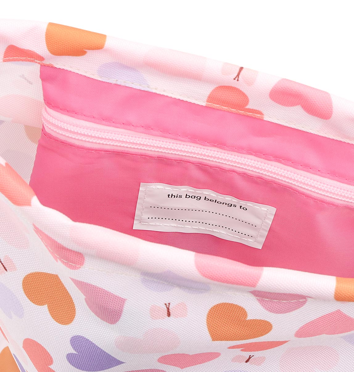 Mochila Saco Corazones - A Little Lovely Company