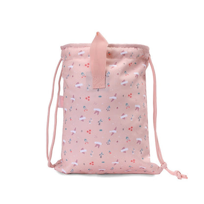 Mochila Saco de Tela Blossom Birds - Tutete