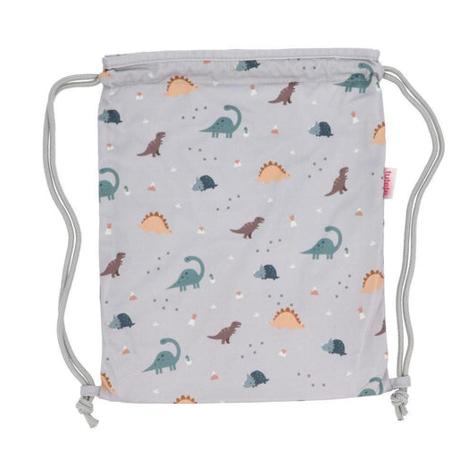 mochila saco con cordones infantil dinos tutete