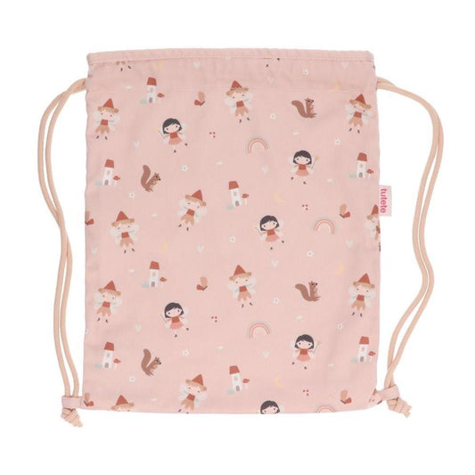 mochila saco con cordones infantil hadas tutete