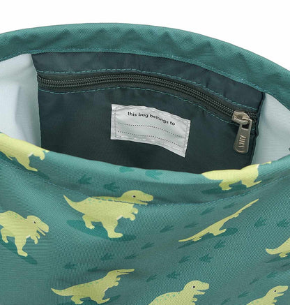 Mochila Saco Dinosaurio - A Little Lovely Company