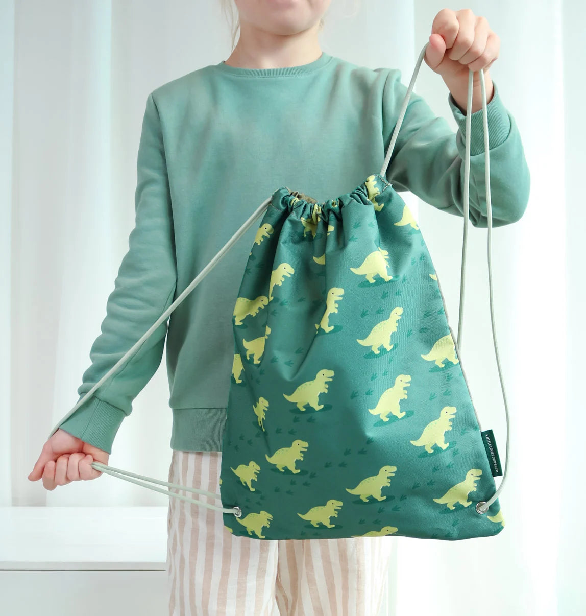 Mochila Saco Dinosaurio - A Little Lovely Company