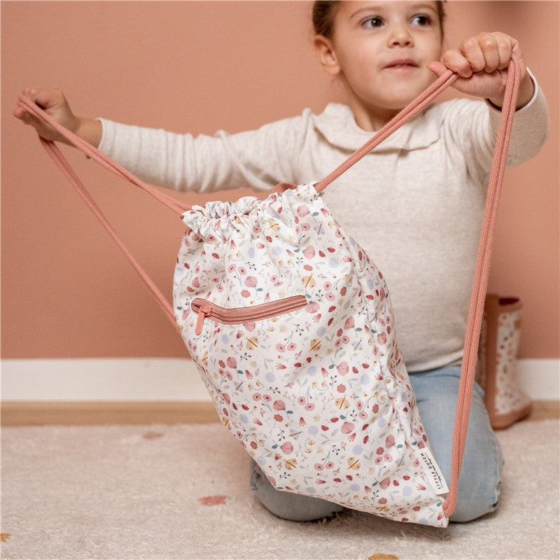 Mochila Saco Flores y Mariposas - Little Dutch