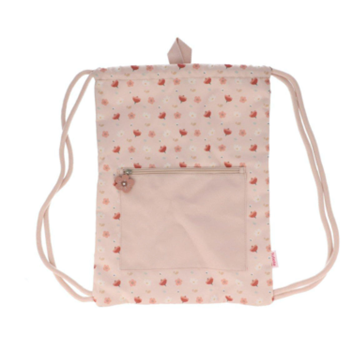 mochila saco con cordones infantil little garden tutete