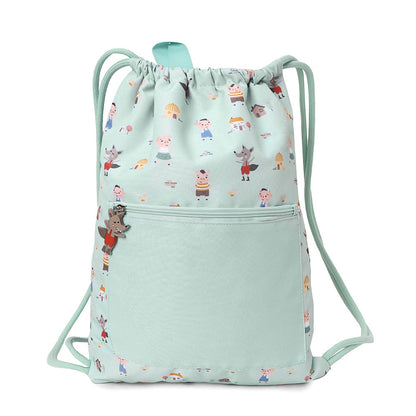 Mochila Saco Impermeable Los Tres Cerditos - Tutete
