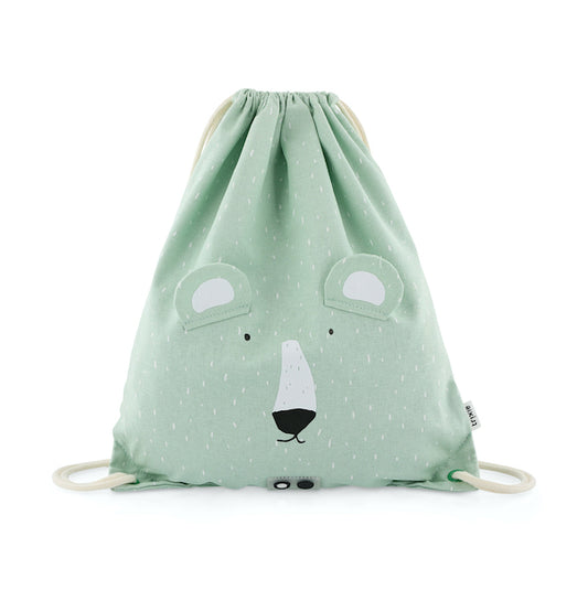 mochila saco oso polar trixie