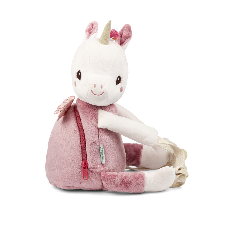 Mochila Suave Lena el Unicornio - Lilliputiens