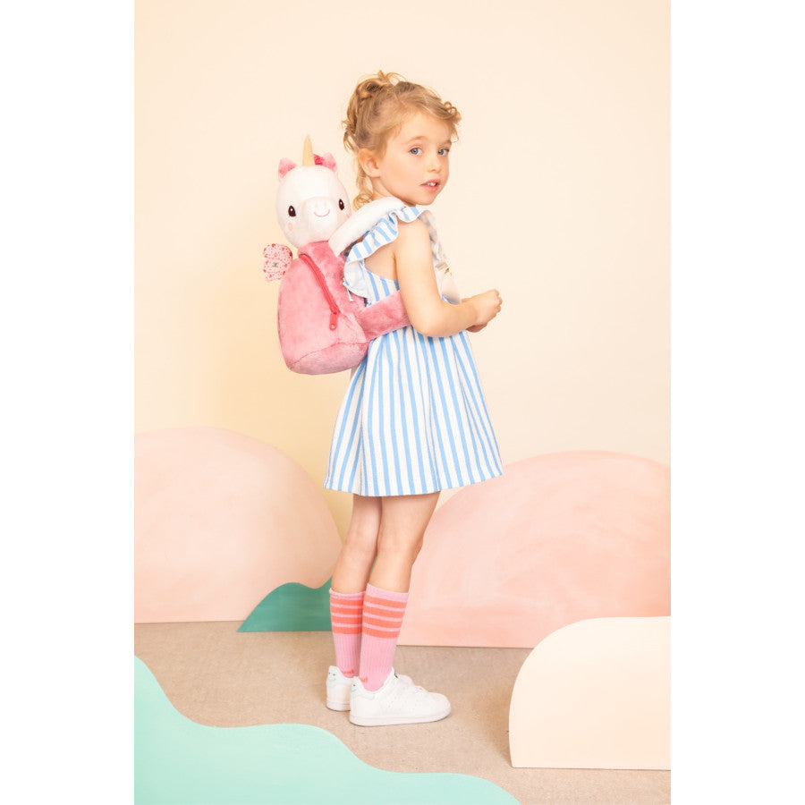 Mochila Suave Lena el Unicornio - Lilliputiens