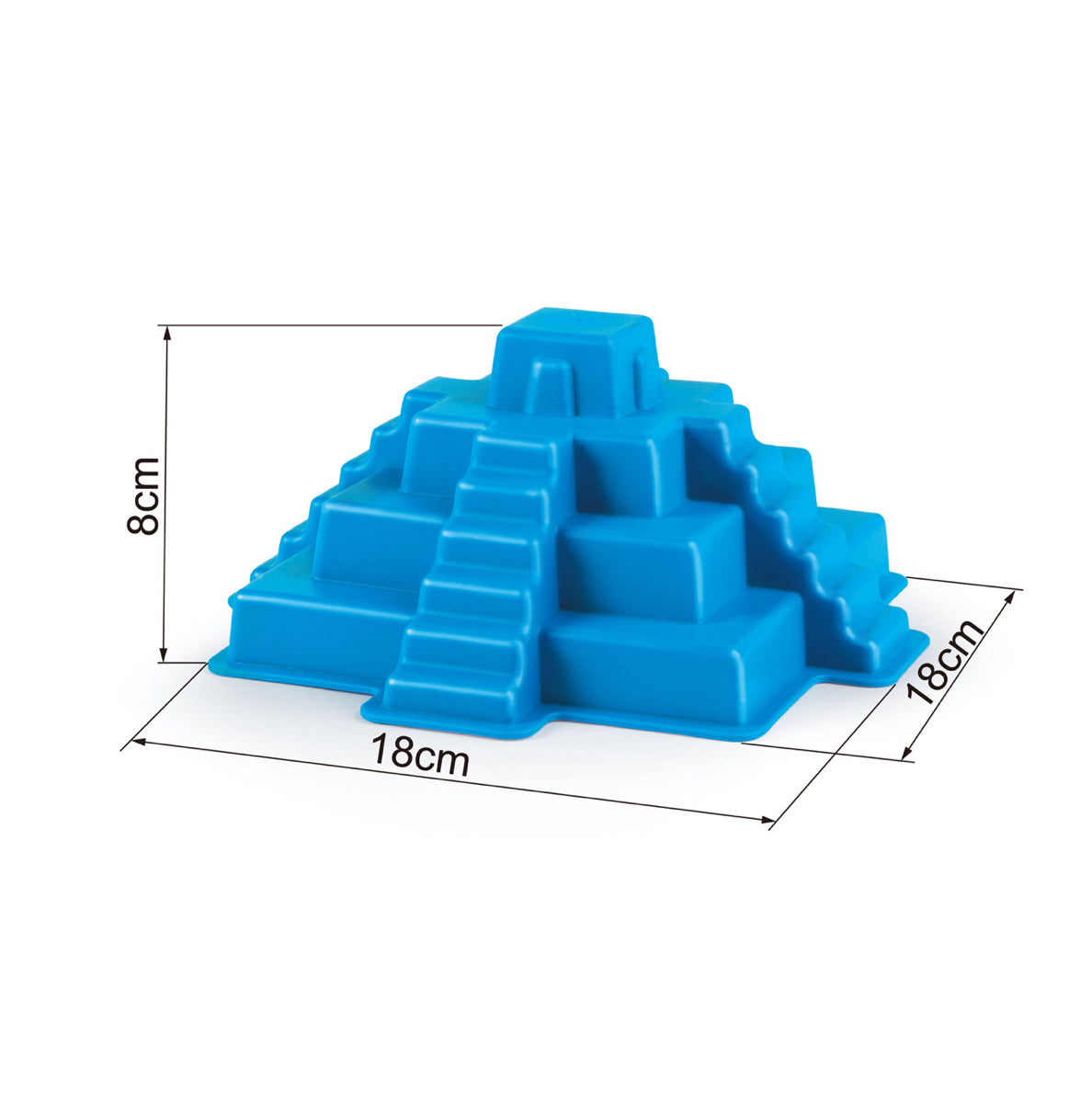 Molde para Arena Pirámide Maya - Hape