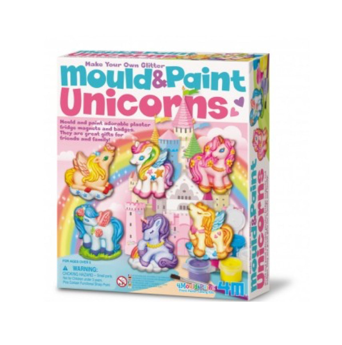 Moldea y Decora Unicornios - 4M