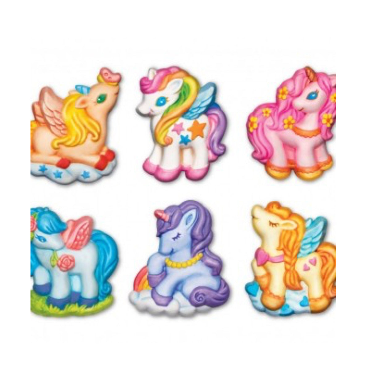 Moldea y Decora Unicornios - 4M