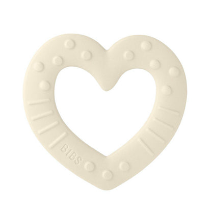 Mordedor Baby Bitie Corazón Ivory - Bibs
