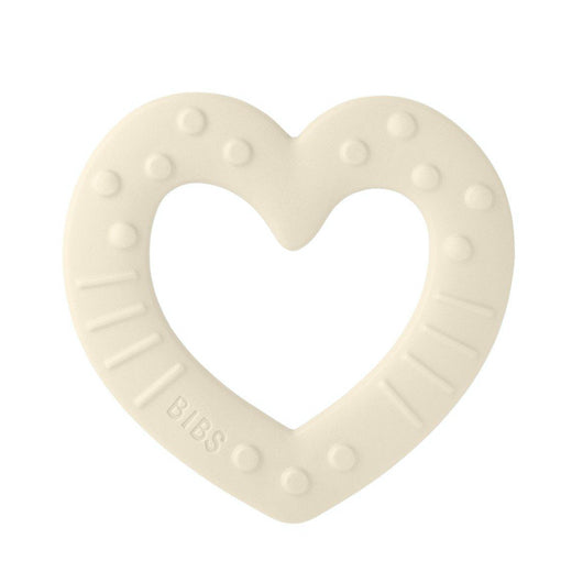 Mordedor Baby Bitie Corazón Ivory - Bibs
