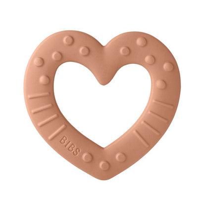 Mordedor Baby Bitie Corazón Peach - Bibs
