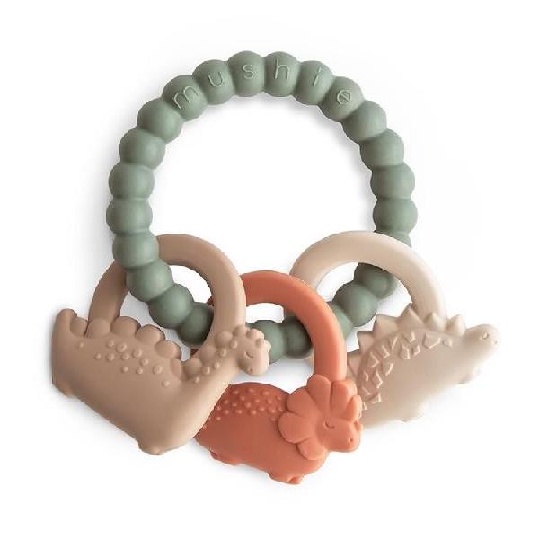 Mordedor Silicona Ring Dino - Mushie