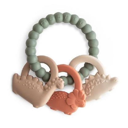 Mordedor Silicona Ring Dino - Mushie