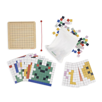 Mosaico: Simetría y Codificación - Janod