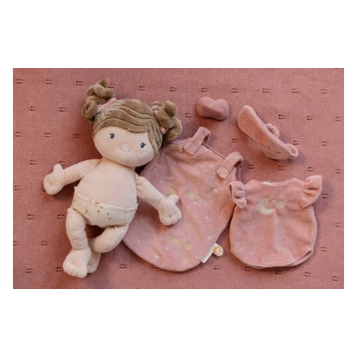 Muñeca Bebé Rosa Grande - Little Dutch