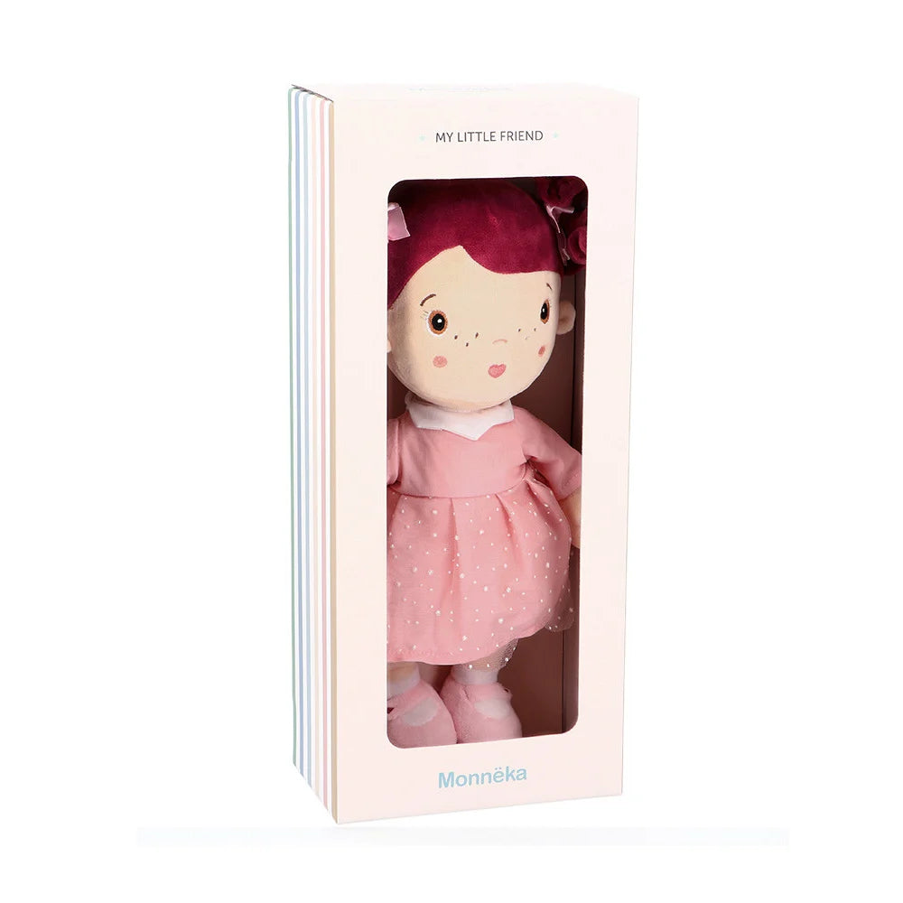 Mateo Blue Gingham Doll - Monnëka