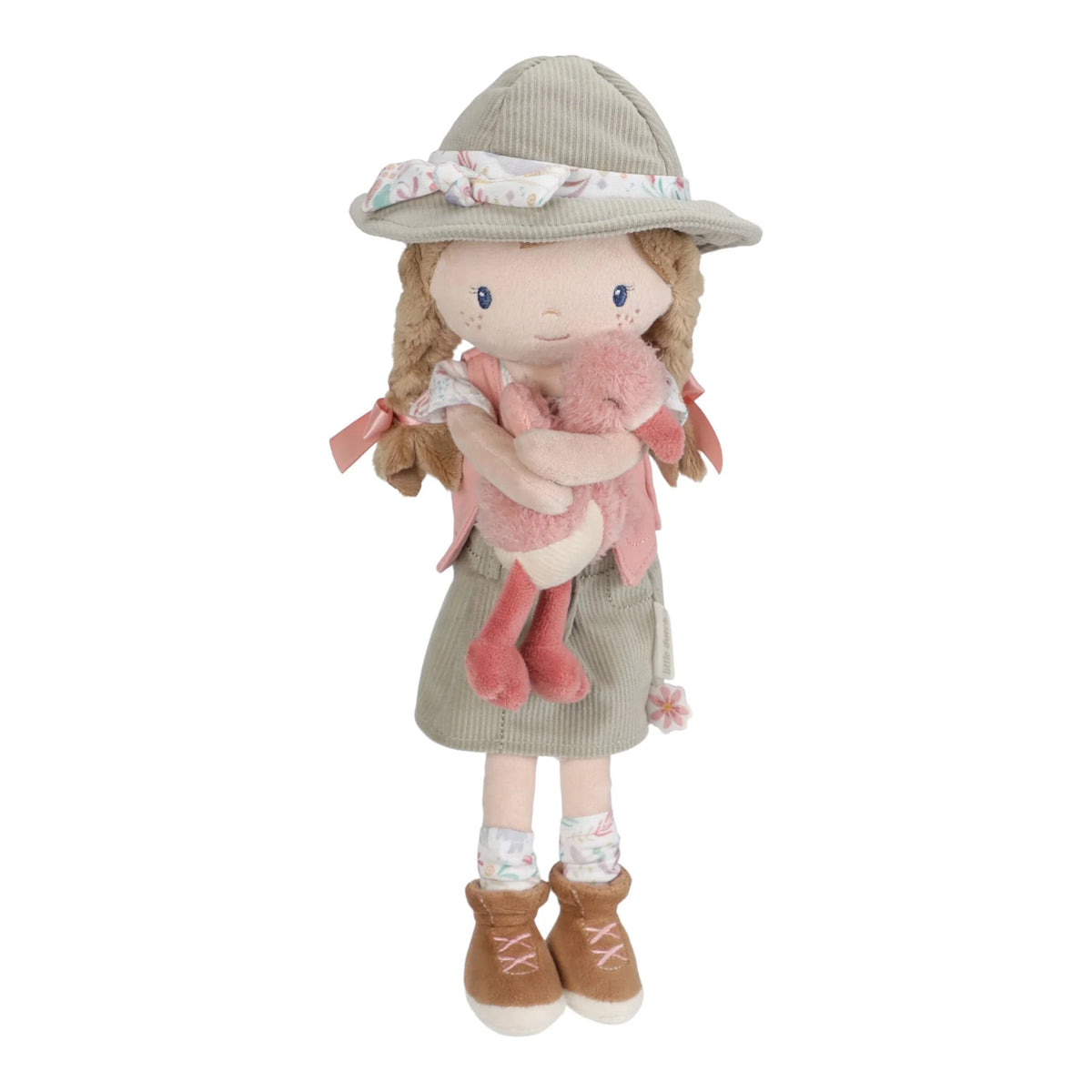 Muñeca Blandita Rosa Exploradora - Little Dutch