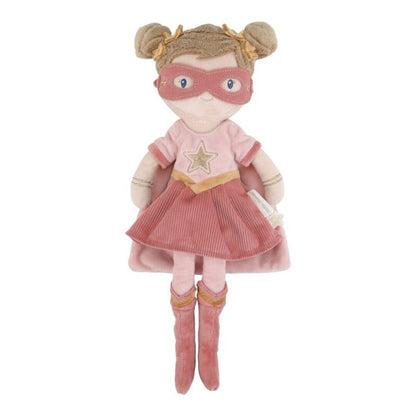 Muñeca Blandita Rosa Superheroína - Little Dutch