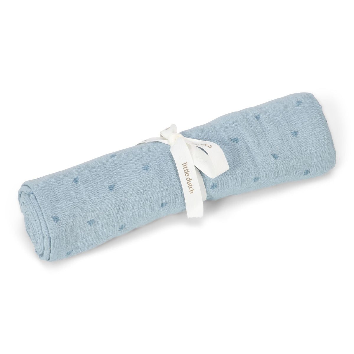 Muselina / Mantita Azul Denim - Little Dutch