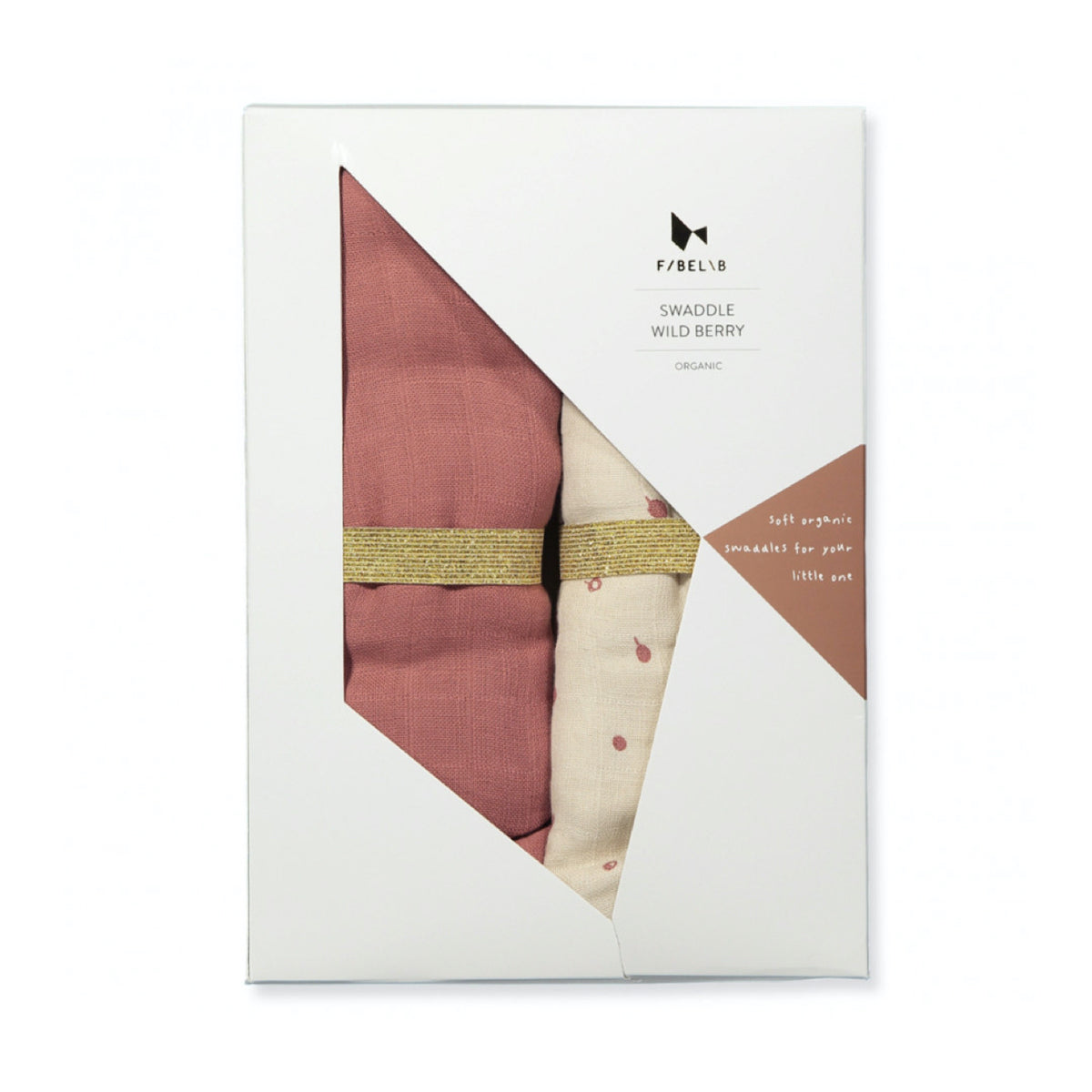 Muselina / Mantita Wild Berry - Fabelab