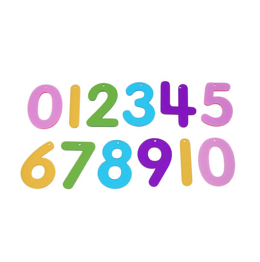 Números de Colores Translúcidos - Tickit