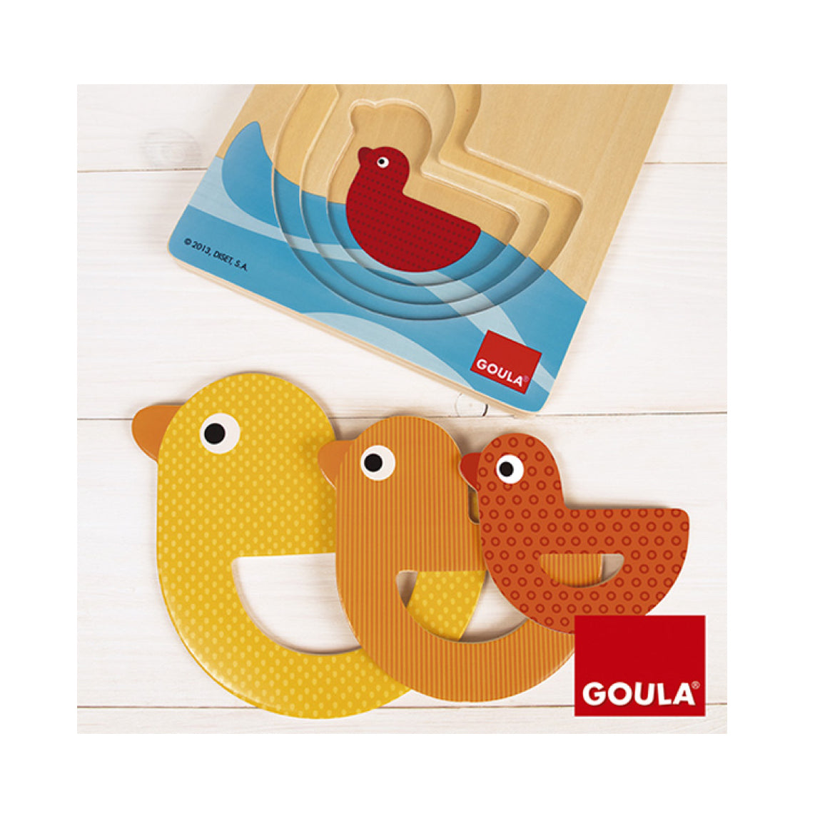 Puzzle Pato Decreciente - Goula