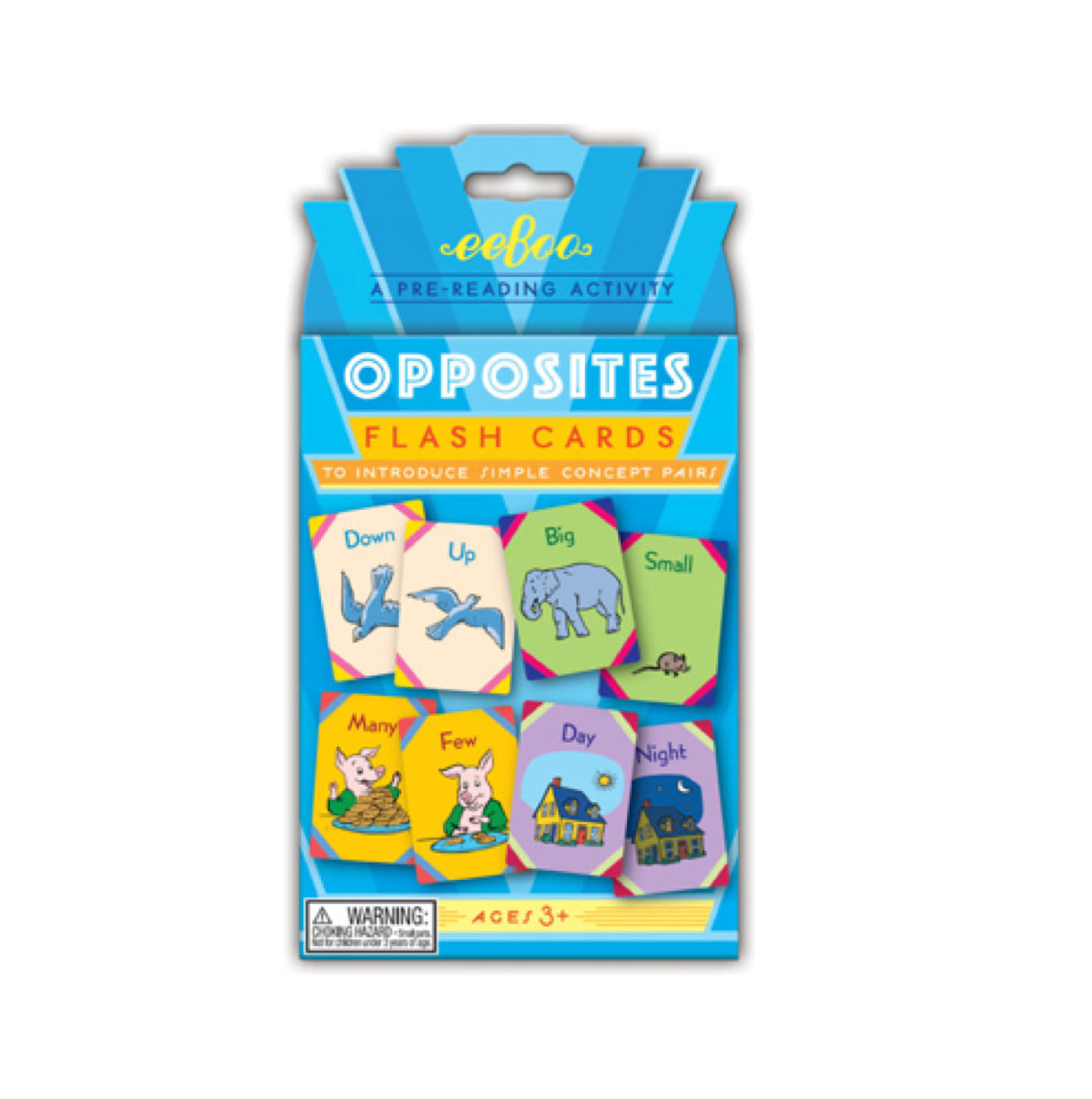 Flash Cards Contrarios - Eeboo