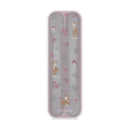 Pack Cucharas Mango Largo Fairy Garden - Little Dutch