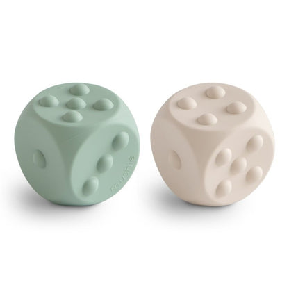 Pack Dados Pop It Sand + Cambridge - Mushie
