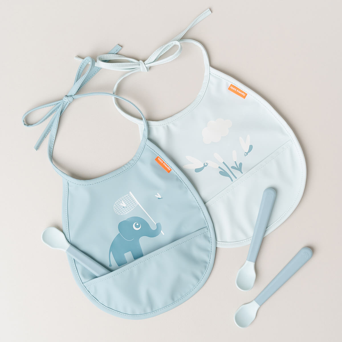 Baberos Mini con Bolsillo Elphee - Done by Deer