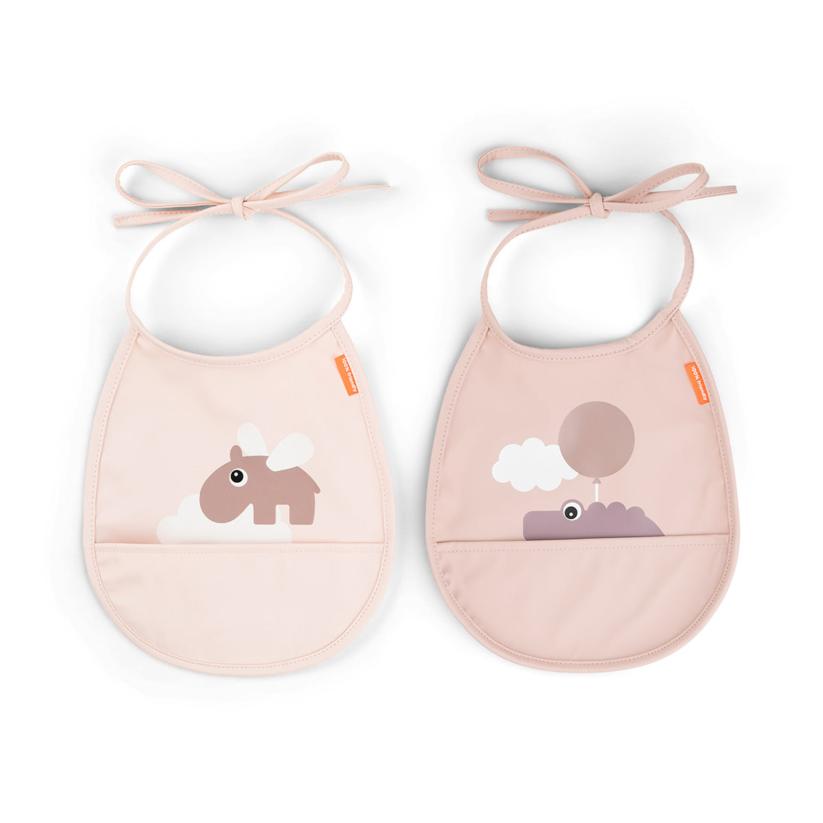 Baberos Mini con Bolsillo Happy Clouds - Done by Deer