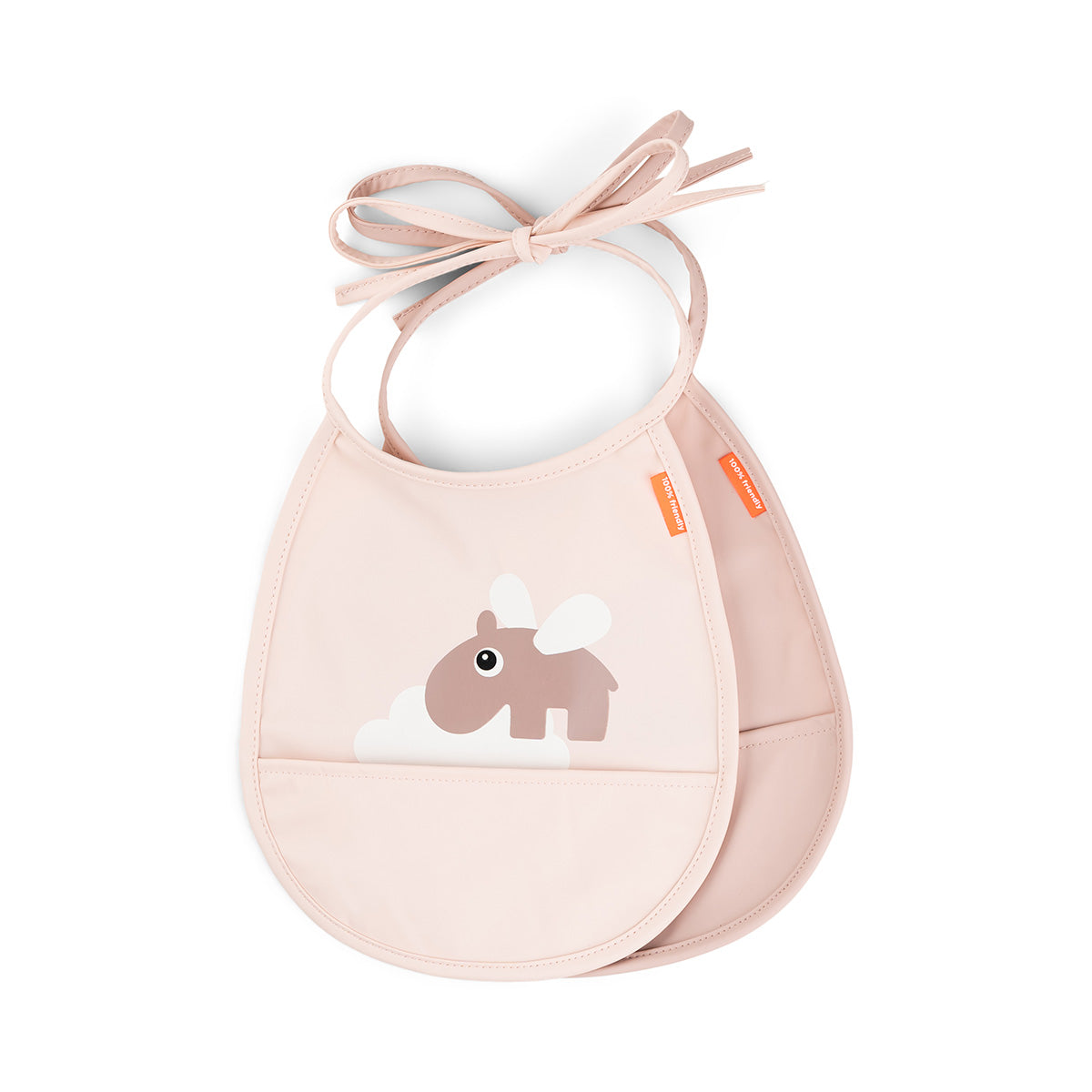 Baberos Mini con Bolsillo Happy Clouds - Done by Deer