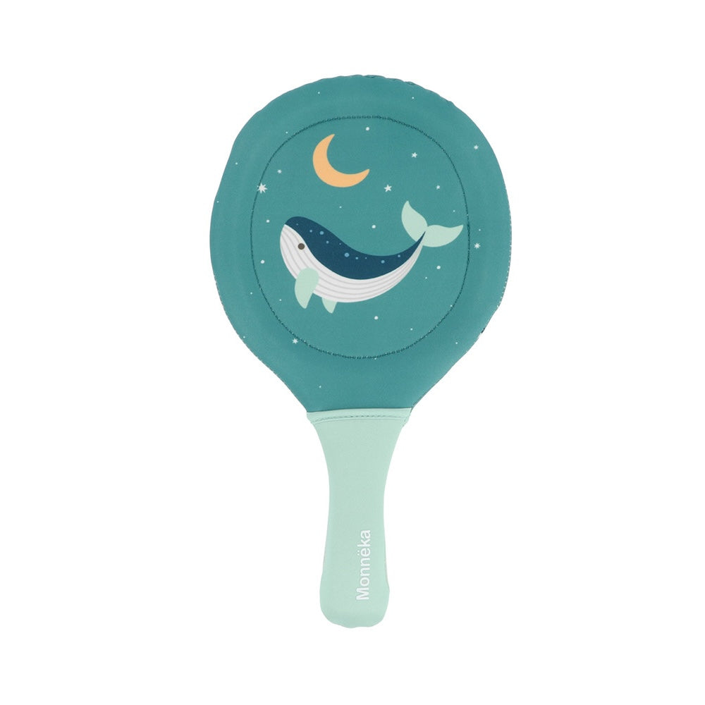 Palas de Playa Neopreno Whale Teal - Monnëka