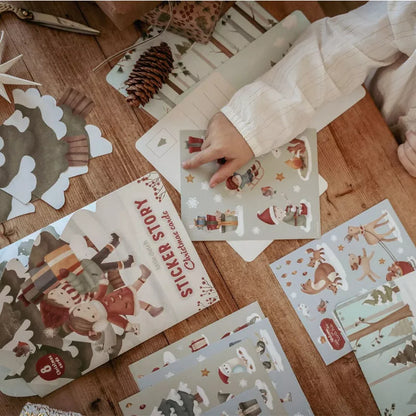 Pegatinas Crea tu Cuento de Navidad - Little Dutch