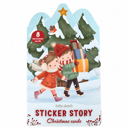 Pegatinas Crea tu Cuento de Navidad - Little Dutch