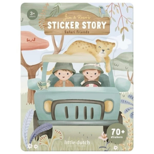 Pegatinas Safari Friends - Little Dutch