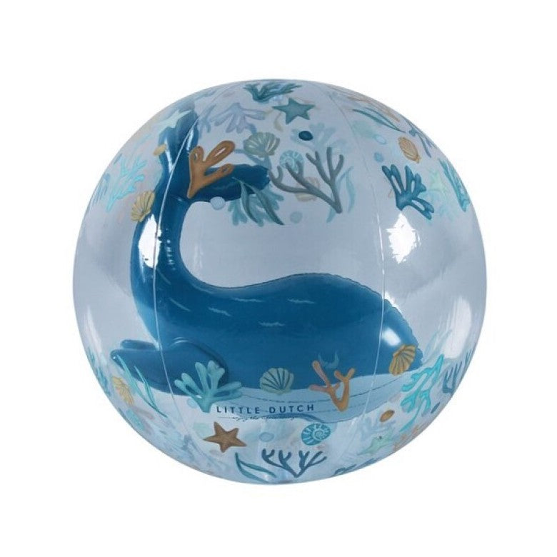 Pelota Playa Ocean Dreams Azul 3D de Little Dutch