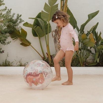 Pelota Playa Ocean Dreams Rosa 3D - Little Dutch