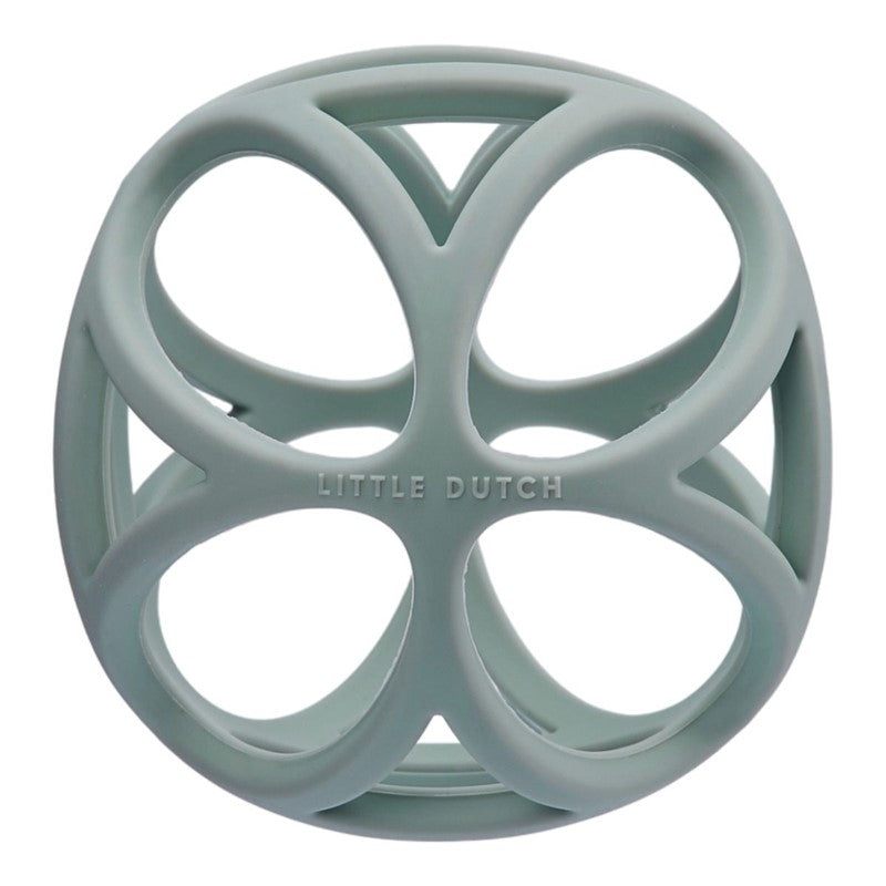Pelota Sensorial Silicona Azul - Little Dutch