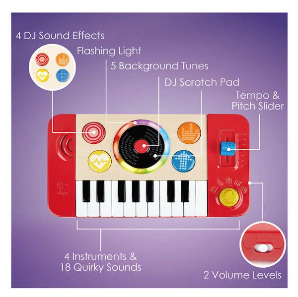 Piano de Mezla DJ - Hape