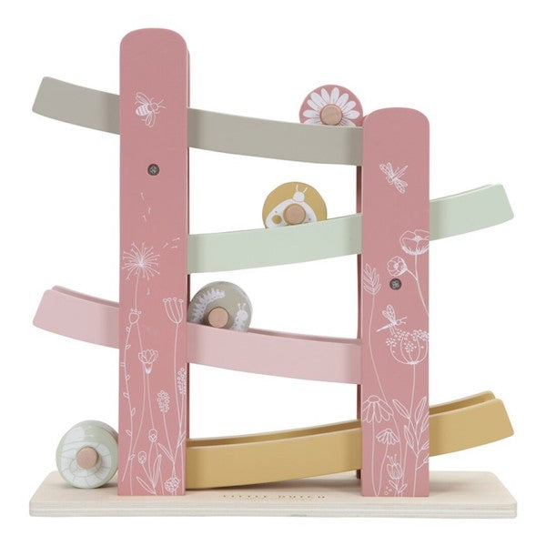 Rampa de Carreras Flowers Rosa - Little Dutch