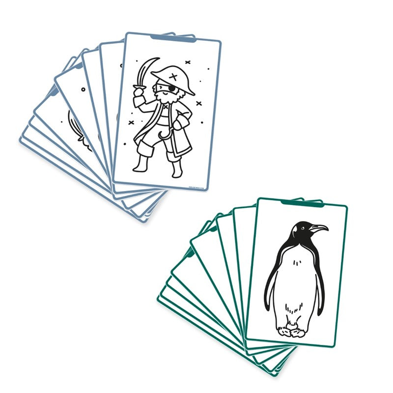Plantillas Kidydraw Animales-Piratas - Kidywolf